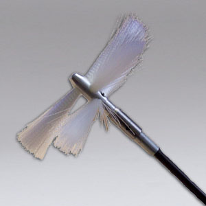 NIKRO  - Replacement Soft White Button Brushes - Air Duct Cleaning Equipment & Supplies 
        Brush Systems 
        